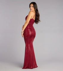 Amaya Ruched Mermaid Formal Dress