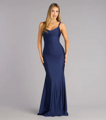 Trish Open Back Mermaid Formal Dress