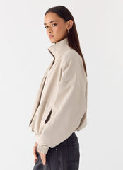 Luca Trench Jacket - Cool Tan