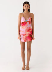 Ellinor Bead Top - Pink