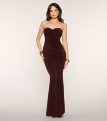 Simone Strapless Mermaid Formal Dress