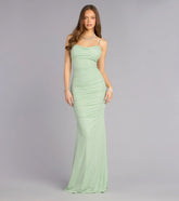 Matilda Glitter Mermaid Formal Dress