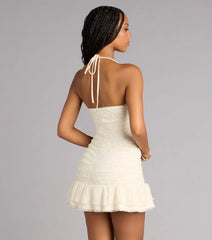 Whispered Romance Lace Mini Dress