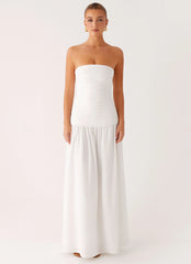 Tyrah Maxi Dress - White