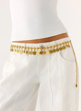 Feel Your Aura Belt - Gold