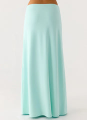 Ravi Maxi Skirt - Aqua