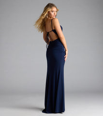 Edna Open Back Mermaid Formal Dress