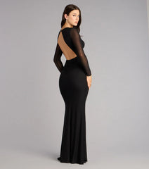 Shania Mesh Mermaid Formal Dress