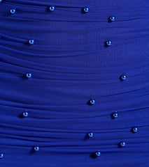 Enhance Your Chic Strapless Faux Pearl Mini Dress