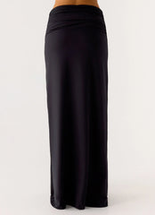 Elisabetta Maxi Skirt - Black