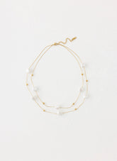 Serena Pearl Necklace - Pearl/Gold