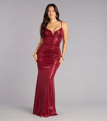 Amaya Ruched Mermaid Formal Dress