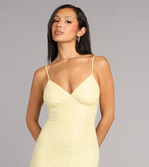 Raya Rhinestone Mermaid Formal Dress