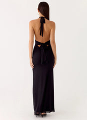 Starlight Nights Maxi Dress - Black