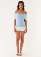Rosen Knit Top - Blue