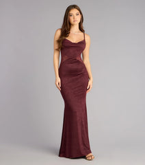 Alyce Side Lace Mermaid Formal Dress