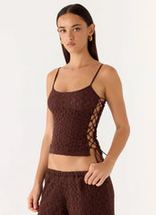 Mackenzie Top - Chocolate