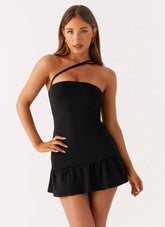 Ebonique Mini Dress - Black