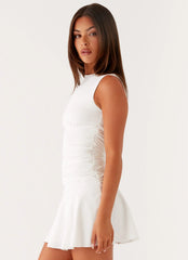 Kelda Mini Dress - White
