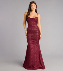 Adelyn Glitter Knit Mermaid Dress