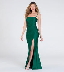 Kaida Sleeveless Slit Mermaid Formal Dress