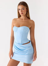 Cosmala Mini Dress - Baby Blue