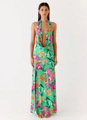 Zoriana Maxi Dress - Jungle Bloom