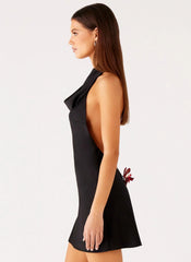 Iridessa Mini Dress - Black