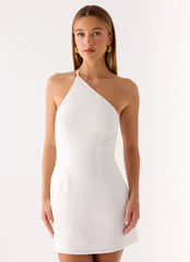 Willa Rose Mini Dress - White