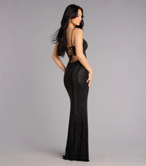 Mckayla Rhinestone Mermaid Formal Dress