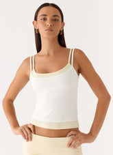 Renae Top - Baby Yellow