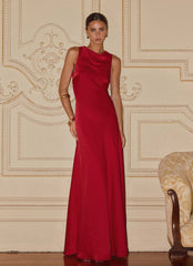 Kaiden Maxi Dress - Red