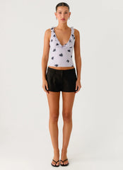 Oslo Mini Shorts - Black