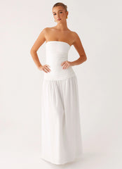 Tyrah Maxi Dress - White