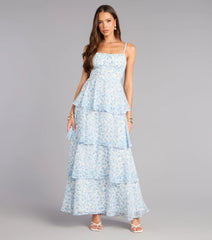 Daydream Date Floral Maxi Dress