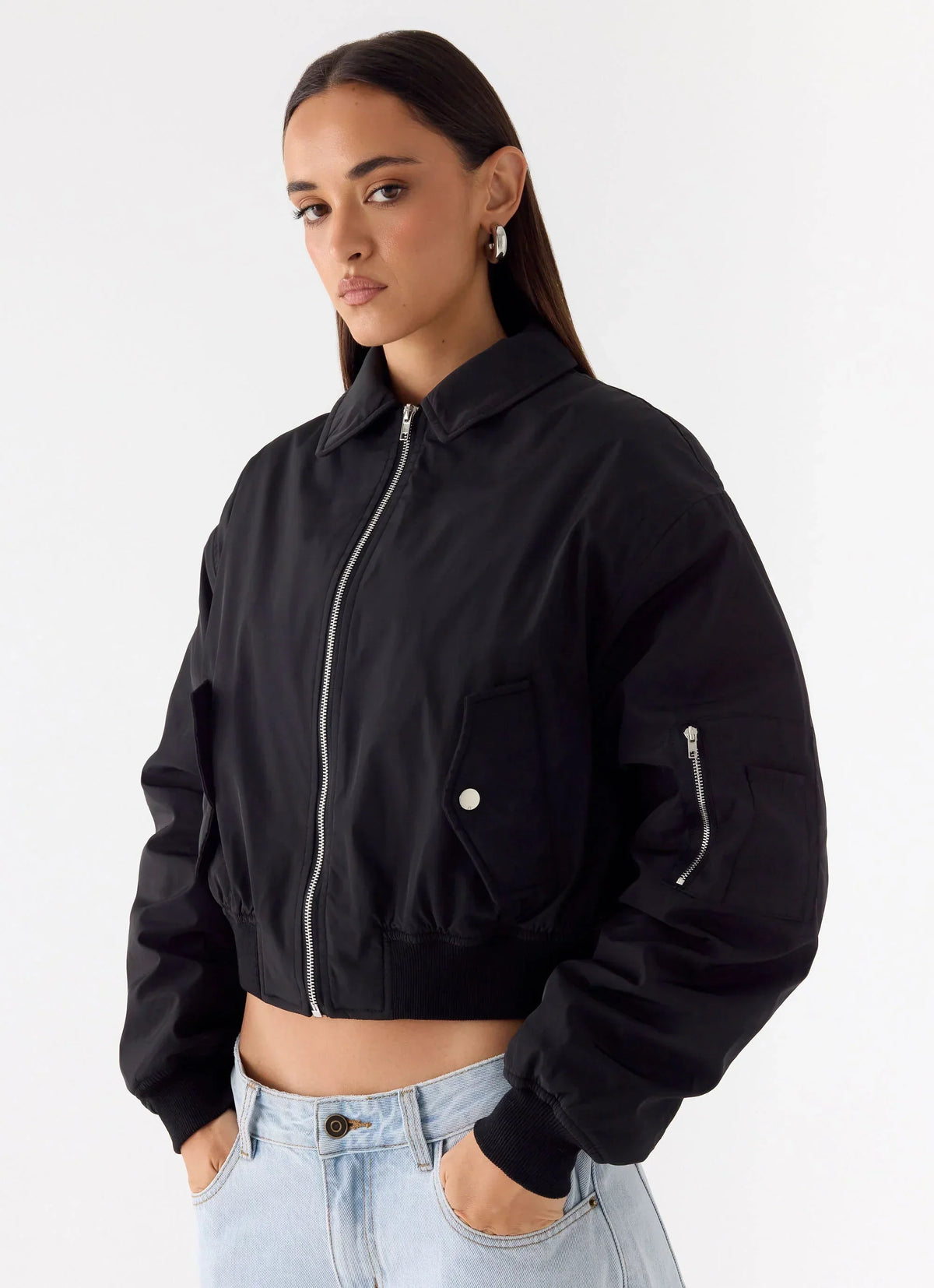 Jameson Bomber Jacket - Black