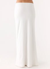 Rosanna Maxi Skirt - White