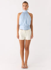 Willow Top - Pale Blue
