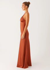 Sundowner Maxi Dress - Rust