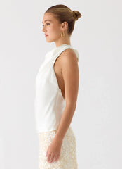 Malani Top - White