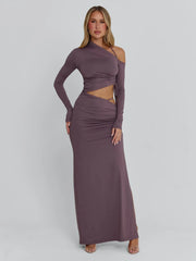 Seraya Maxi Dress Mauve
