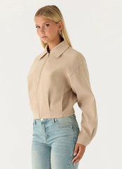 Ready To Go Jacket - Beige