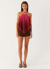 Twin Flame Top - Pink