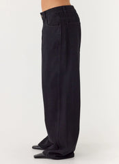Waylon Low Rise Jeans - Black