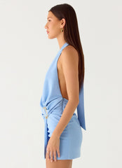 Right Now Mini Dress - Periwinkle