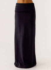 Elisabetta Maxi Skirt - Black