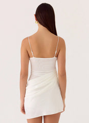Eternal Energy Mini Dress - Ivory