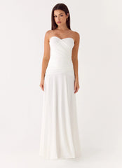 Ruben Maxi Dress - White