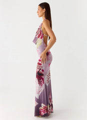 Like You Better Maxi Dress - Ombre Floral Affair