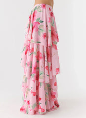 Melody Remedy Tiered Maxi Skirt - Petal Soleil